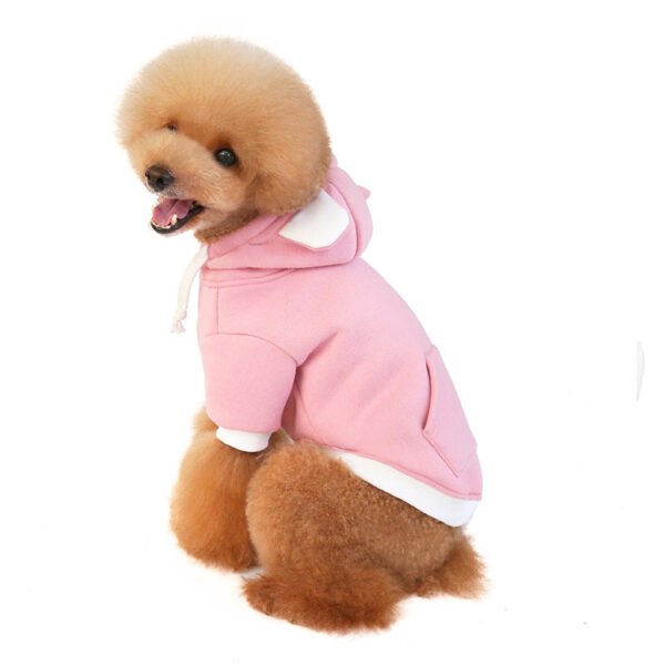 Pet Dog Clothing Fleece Warm & Comfortable Sweater - Image 3